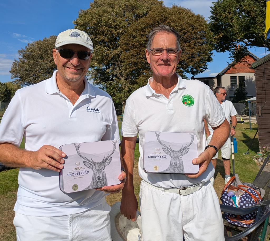 GC doubles 22nd August: Division winners David and Douglas